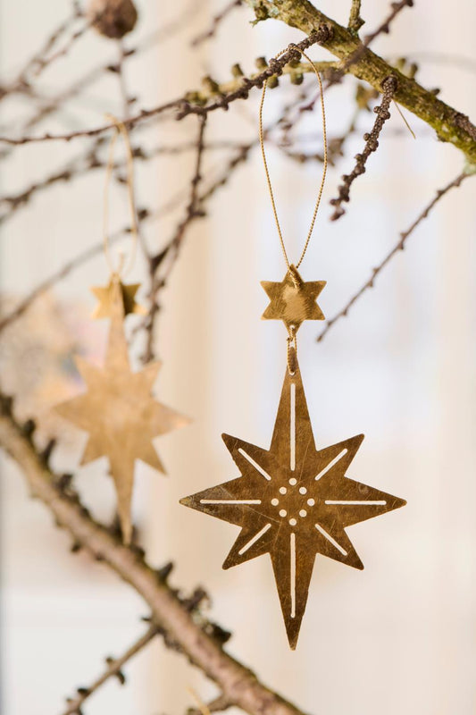 Étoiles à suspendre - LAITON
