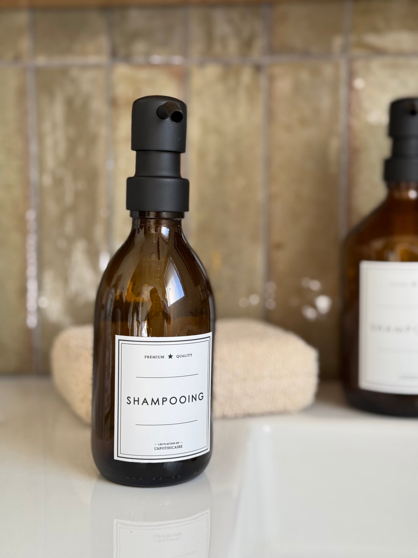 Flacon, SHAMPOING