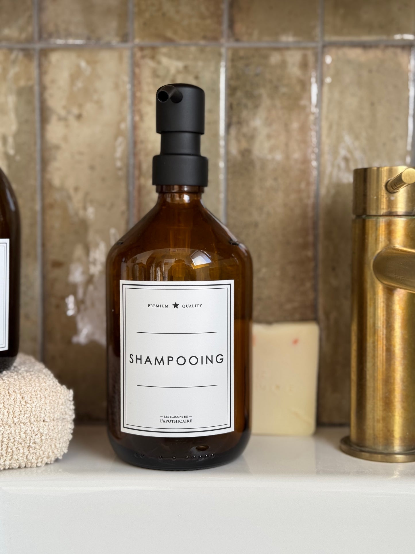 Flacon, SHAMPOING