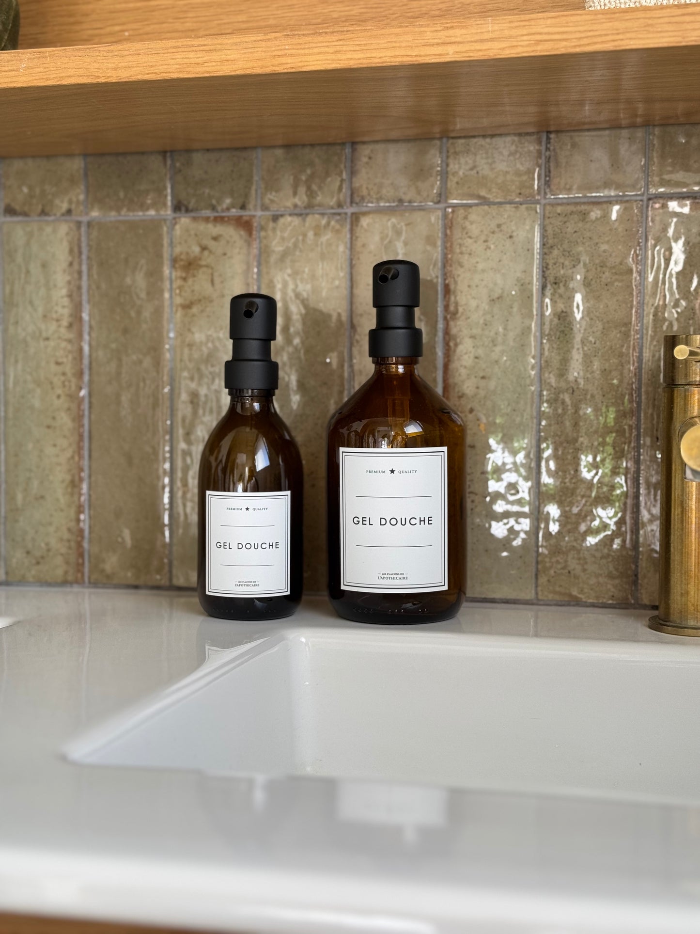 Flacon, GEL DOUCHE