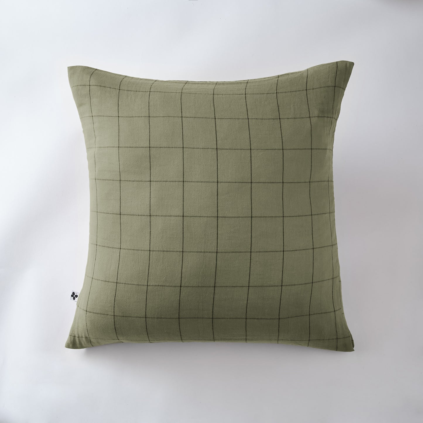 Taie d'oreiller kaki match, GAZE DE COTON