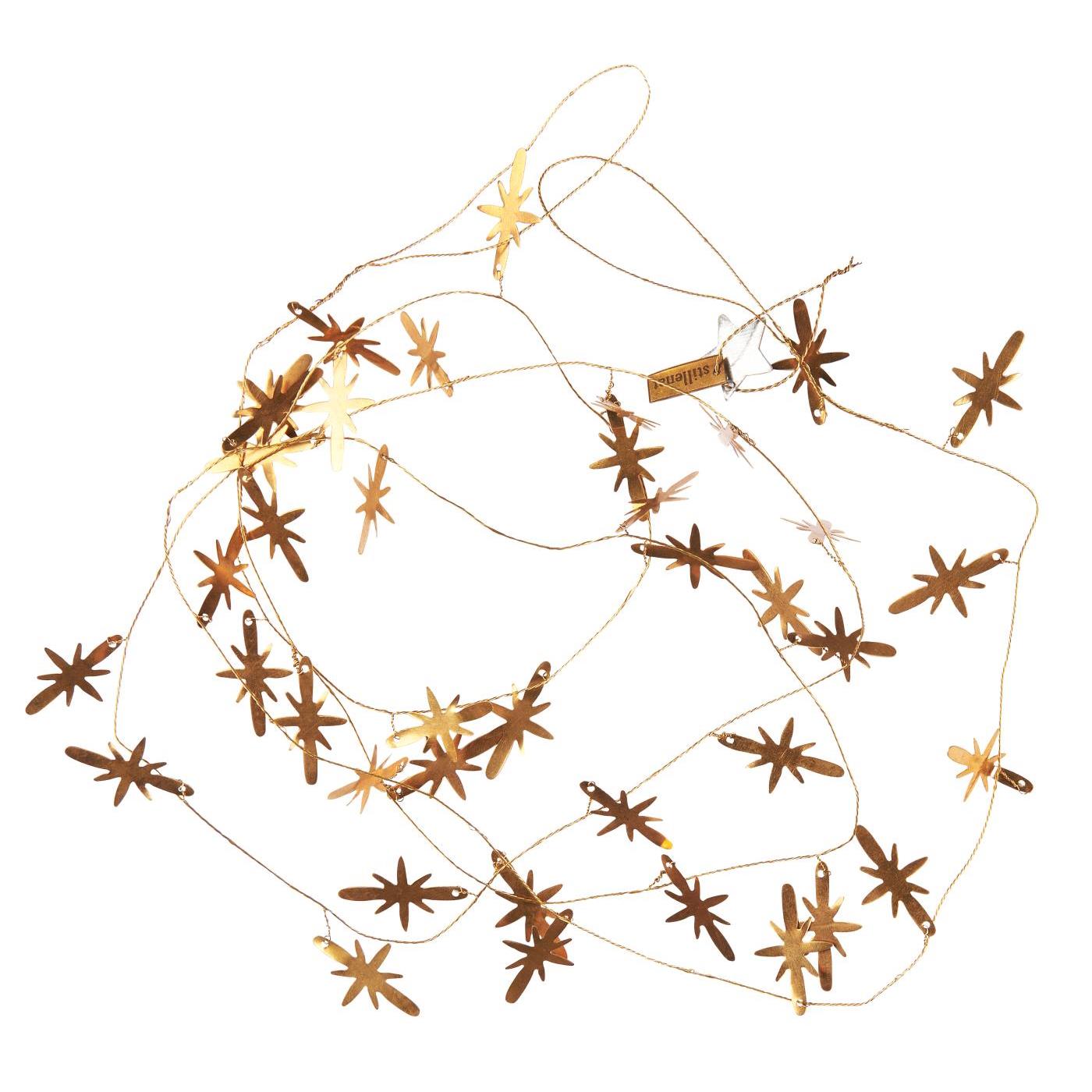 Guirlande laiton STARS