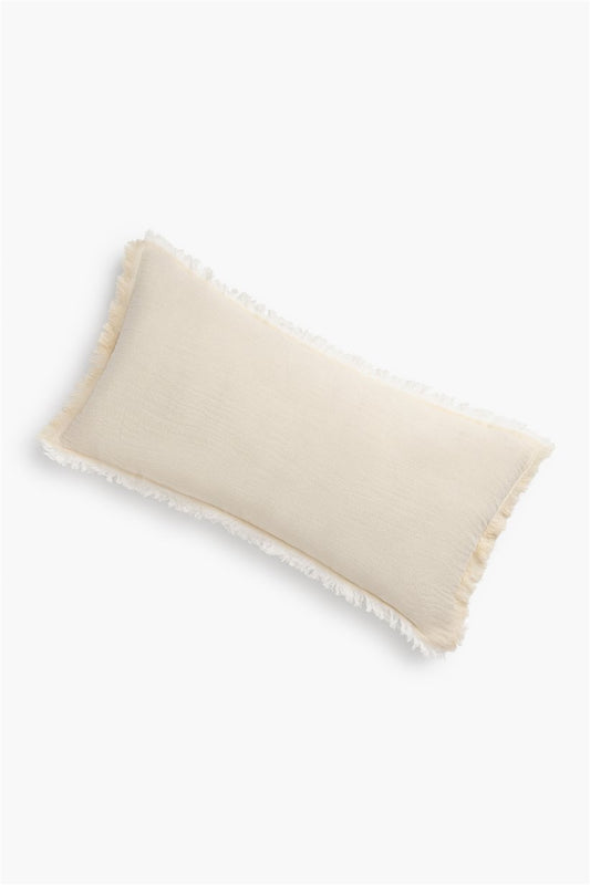 Housse de coussin 30 x 60 cm écrue LAYER