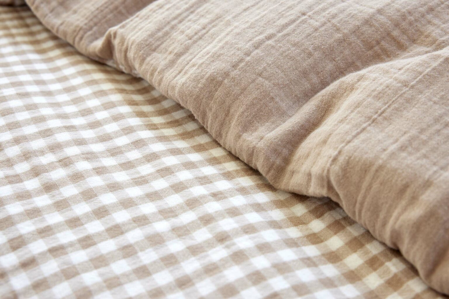 Housse de couette vichy - FICELLE