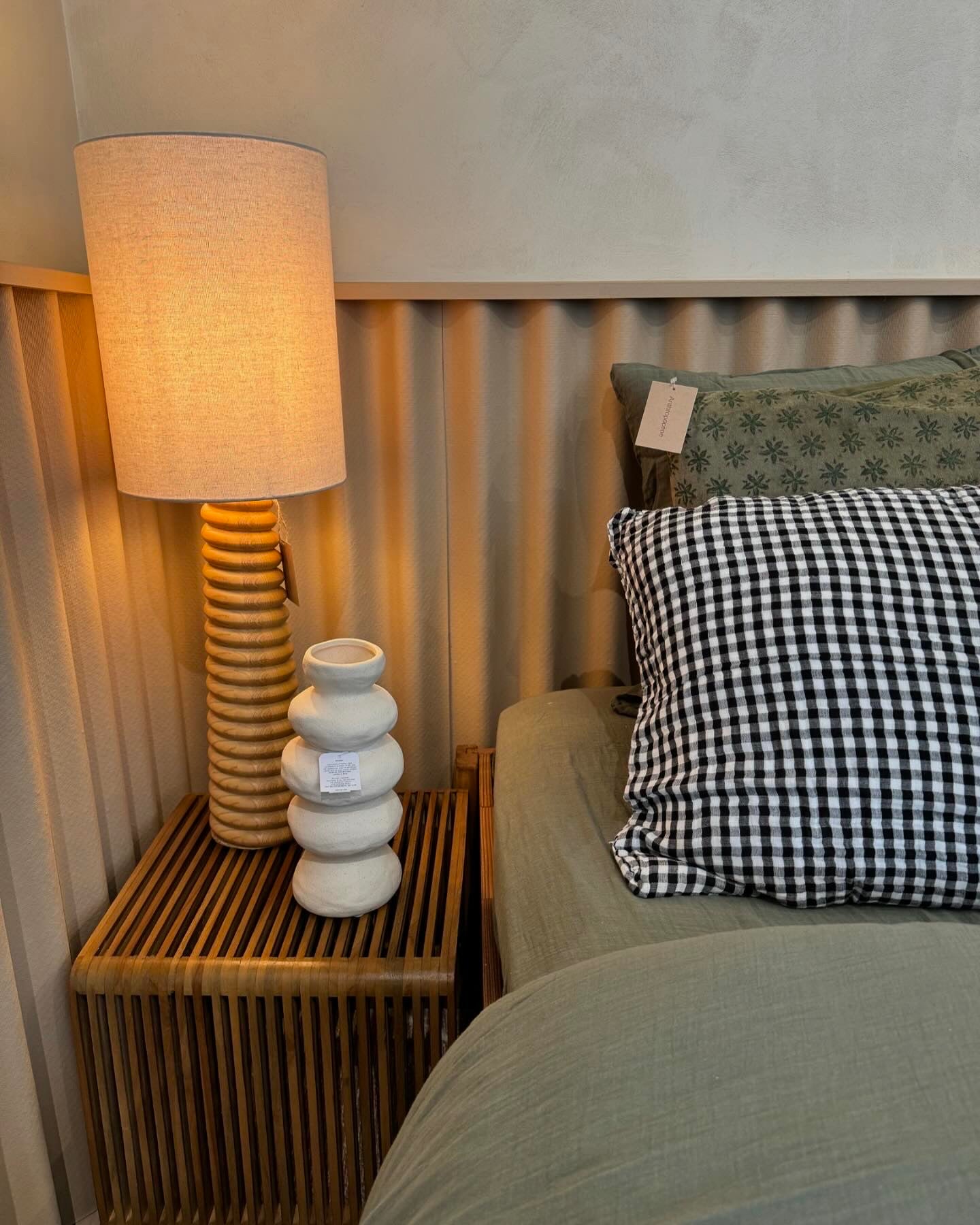 Housse de couette kaki, GAZE DE COTON
