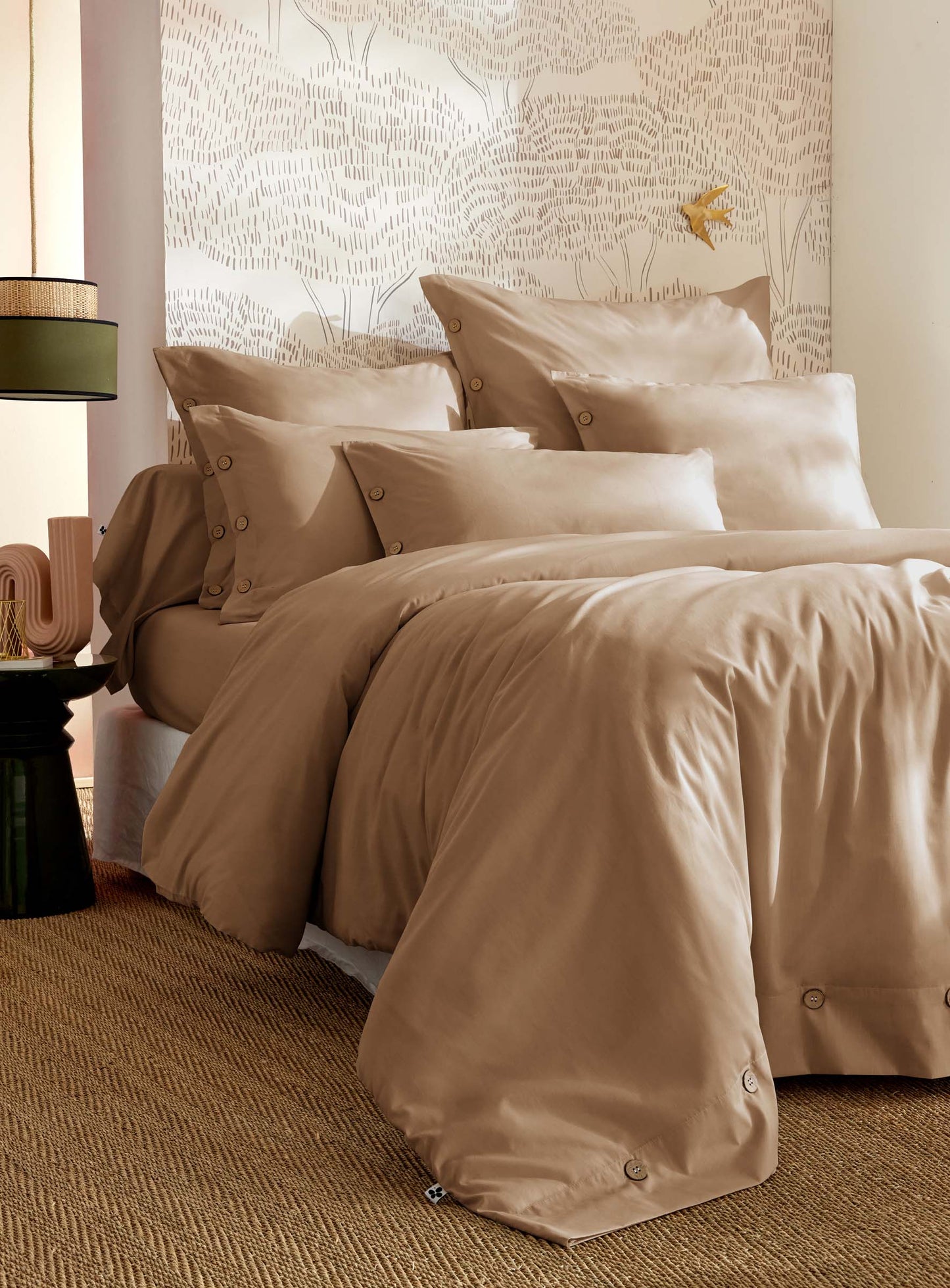Housse de couette PERCALE - FICELLE