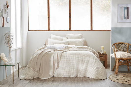 Taie d'oreiller vichy - PAMPA