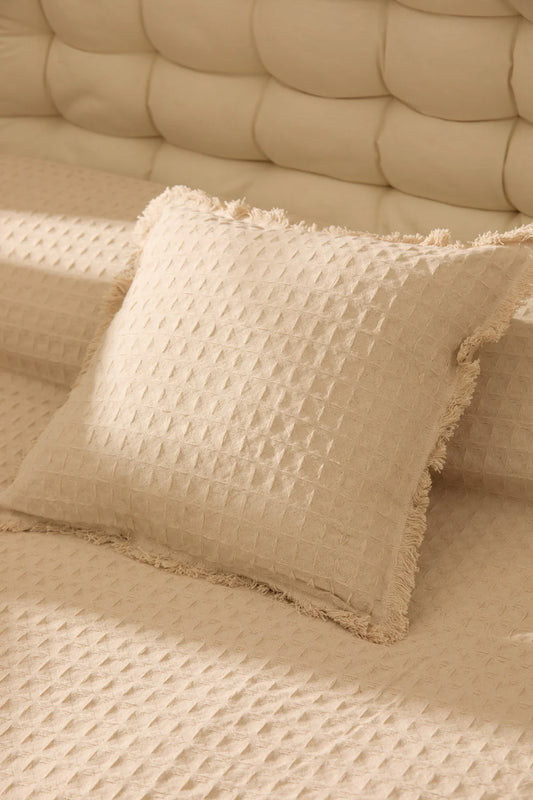 Housse de coussin crème - PANAL