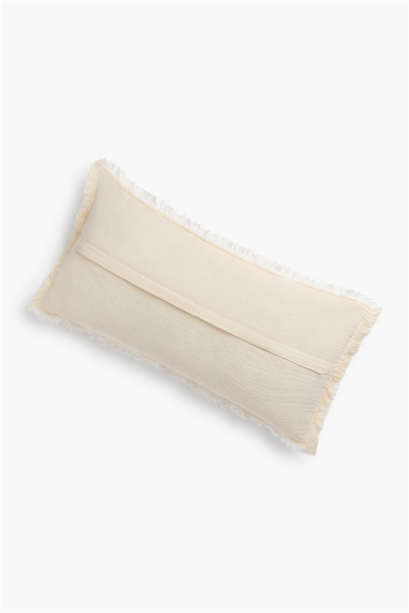 Housse de coussin 30 x 60 cm écrue LAYER