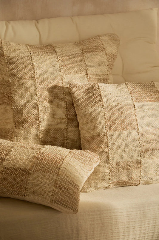 Housse de coussin damier - MALLORCA