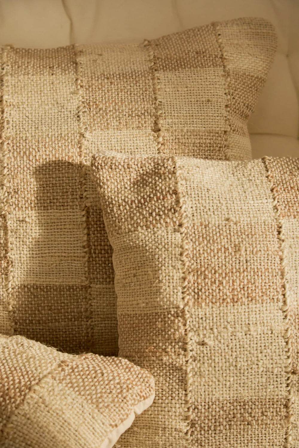 Housse de coussin damier - MALLORCA