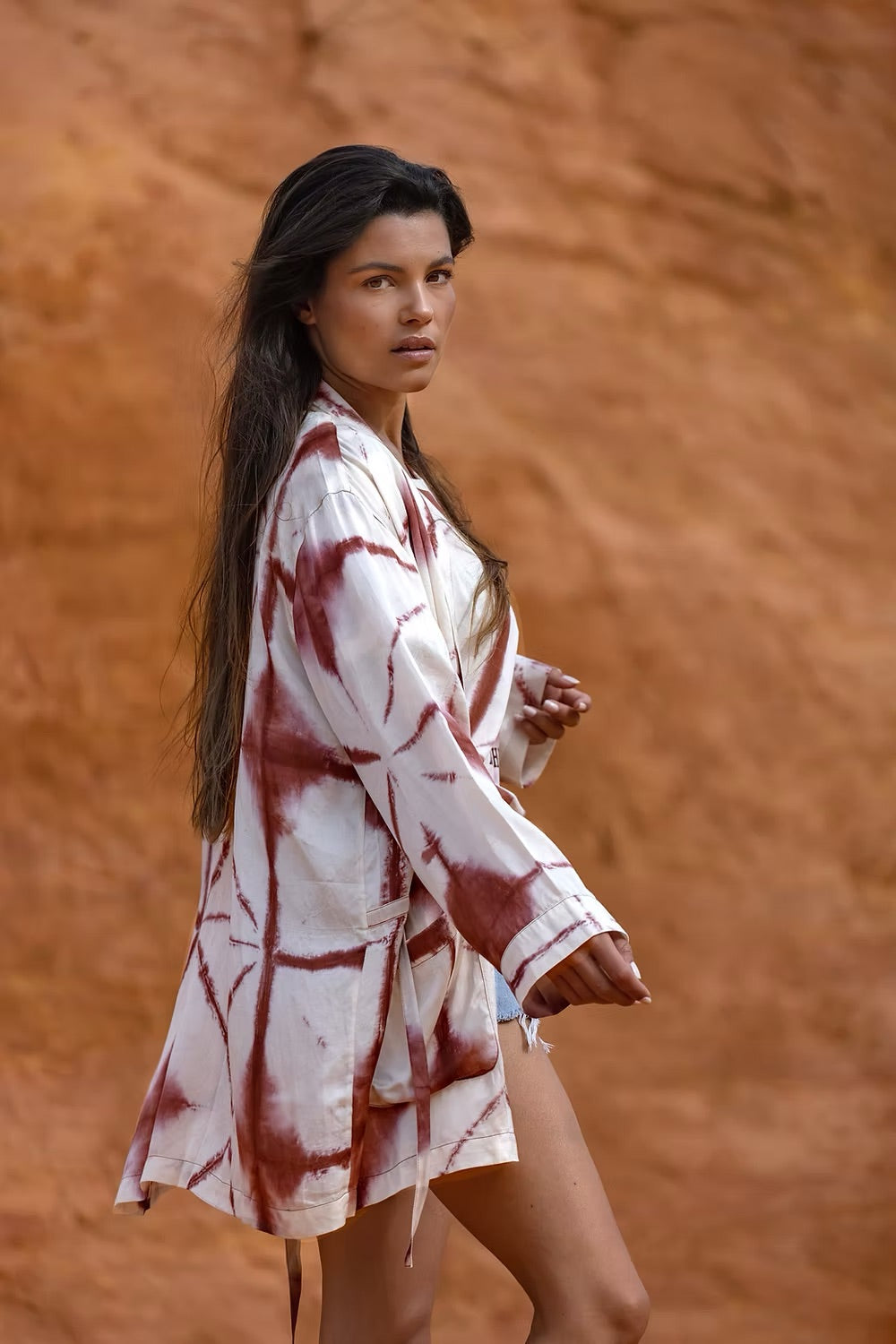 Kimono tie & dye, MADRAS
