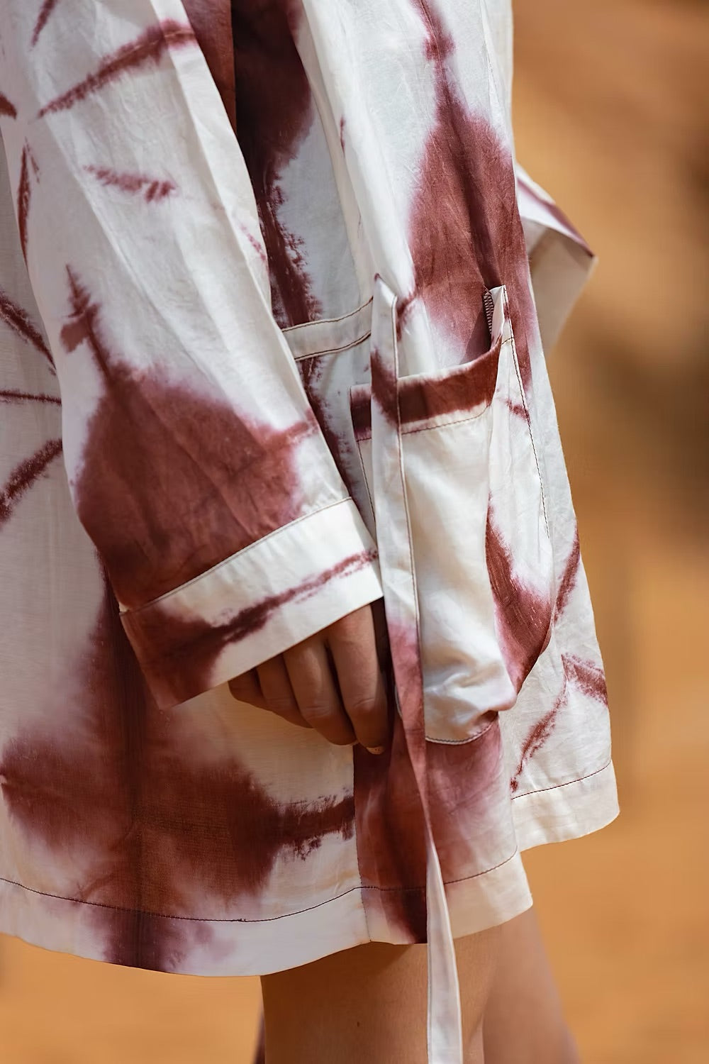 Kimono tie & dye, MADRAS
