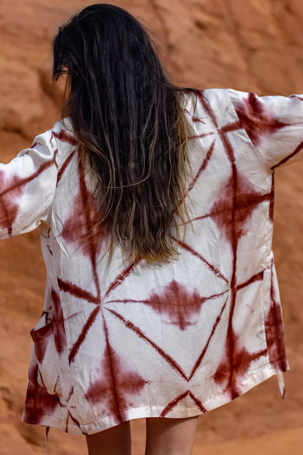 Kimono tie & dye, MADRAS