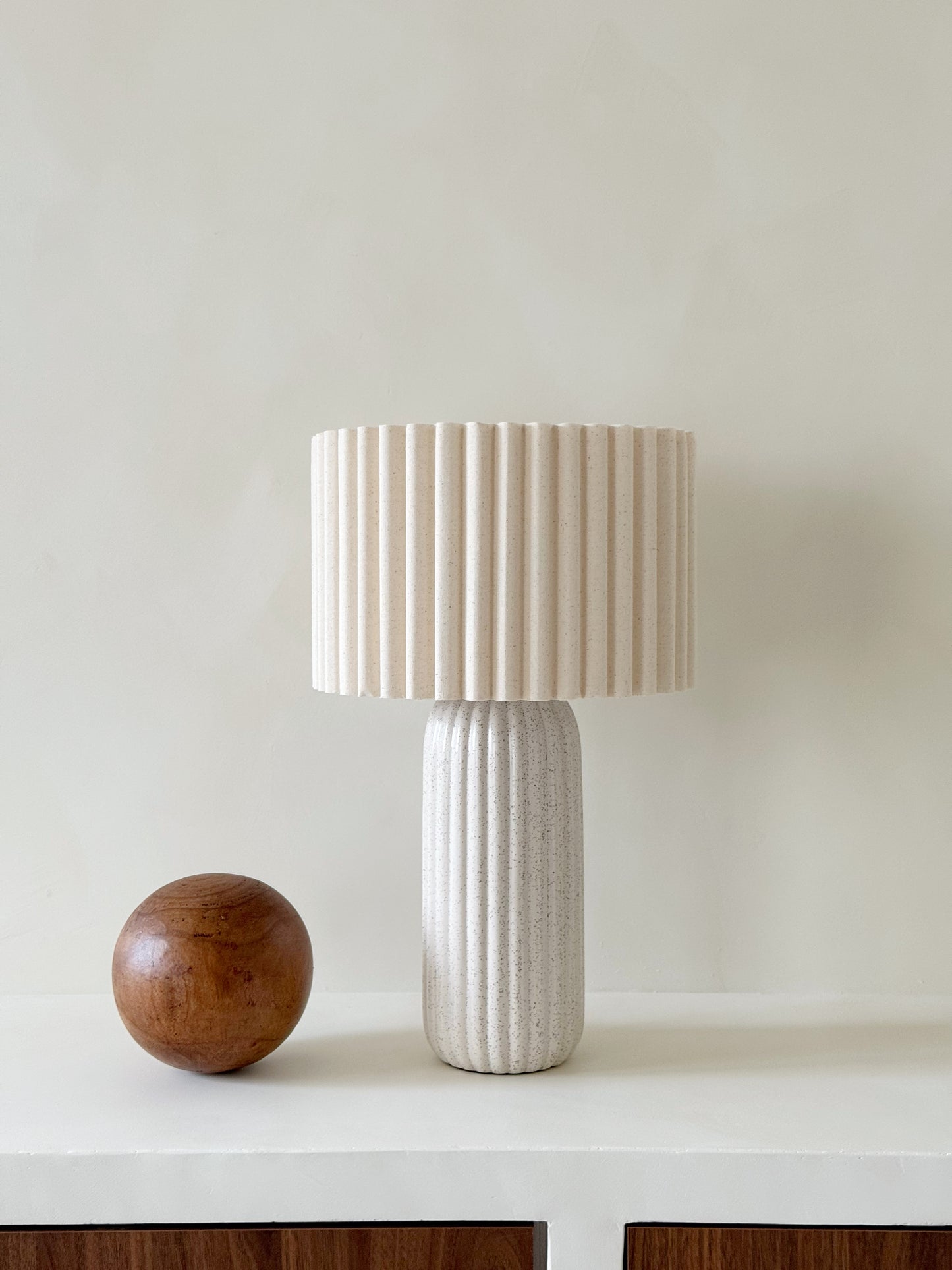 Lampe à poser écrue - MIRA