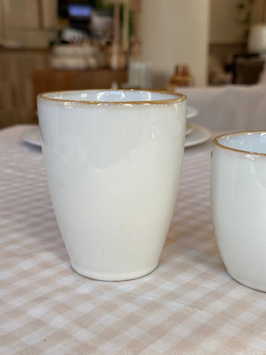 Mug en grès blanc, ARTI