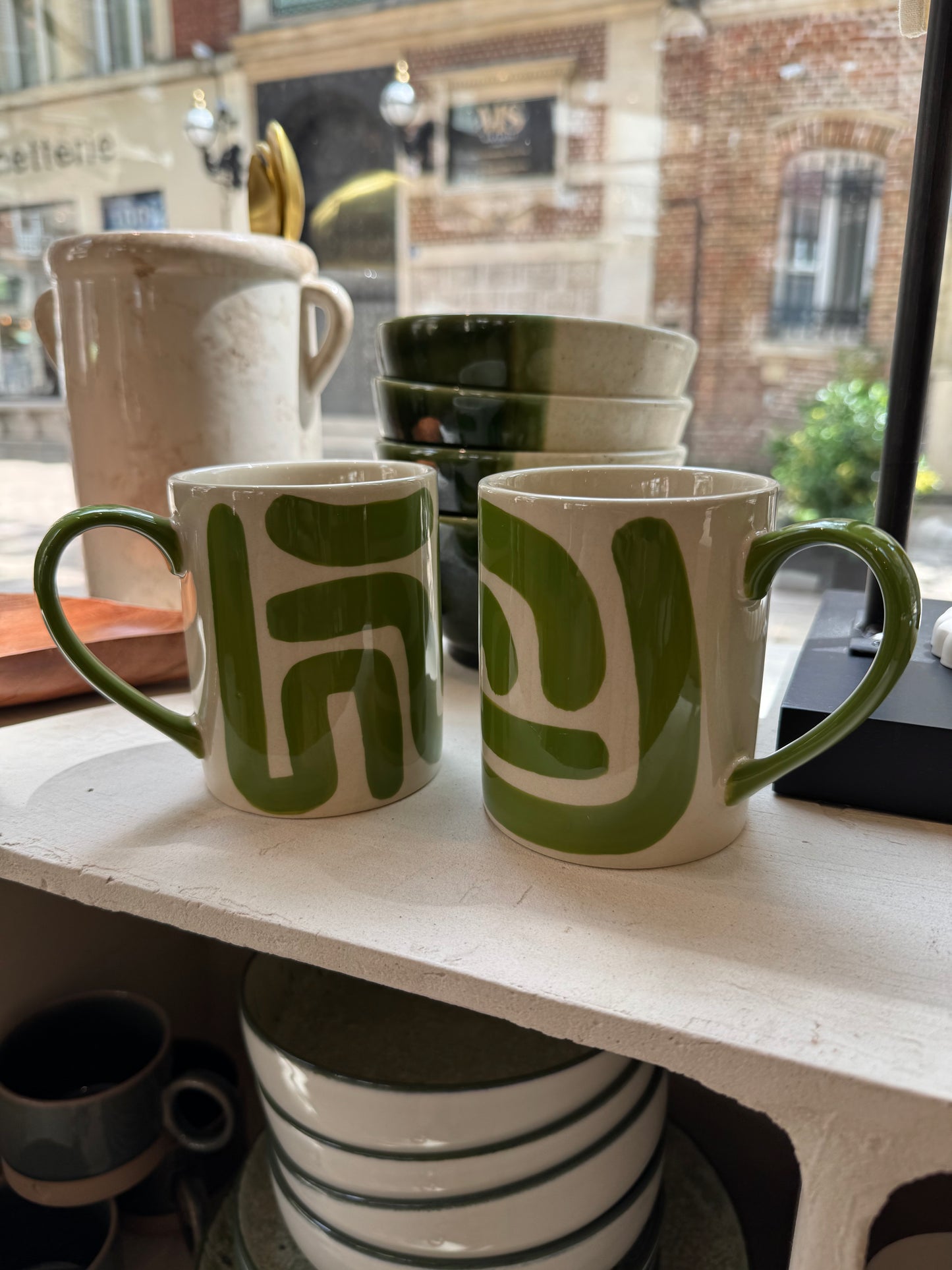 Mug vert, FIGUO