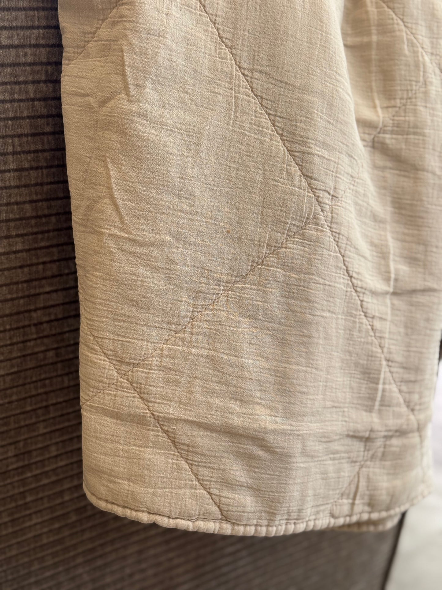 Plaid 120x180 cm beige, PAULO