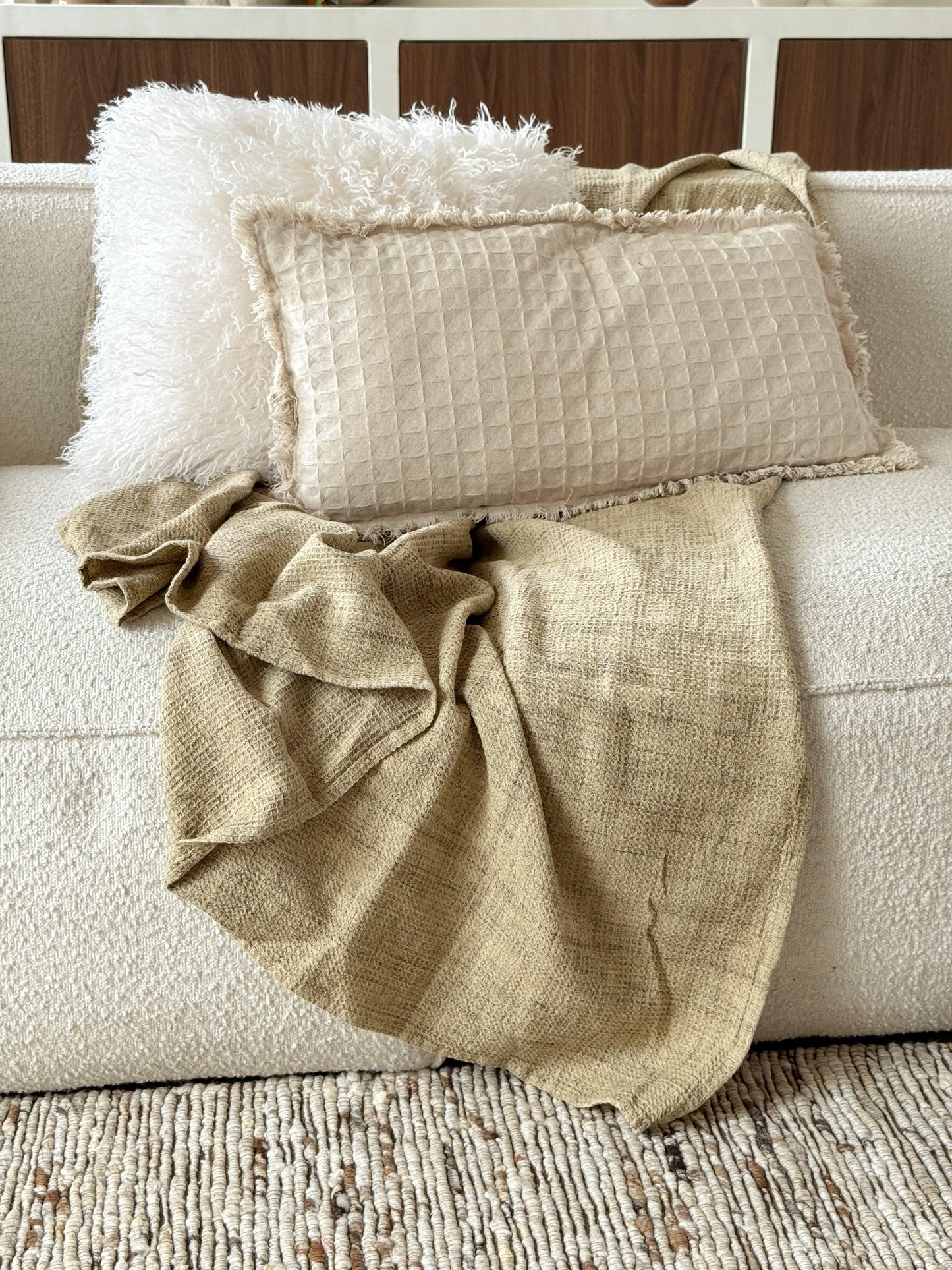 Plaid beige - WAFFLE