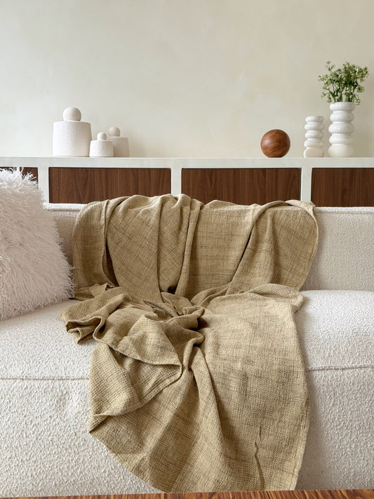 Plaid beige - WAFFLE