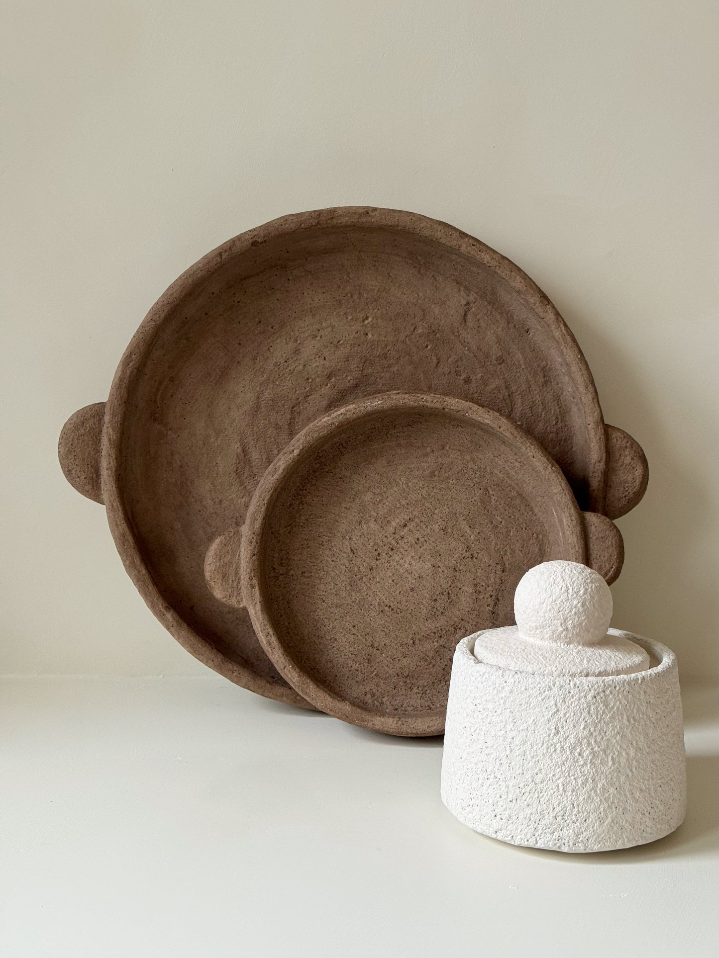 Plateau ciment - MARRON