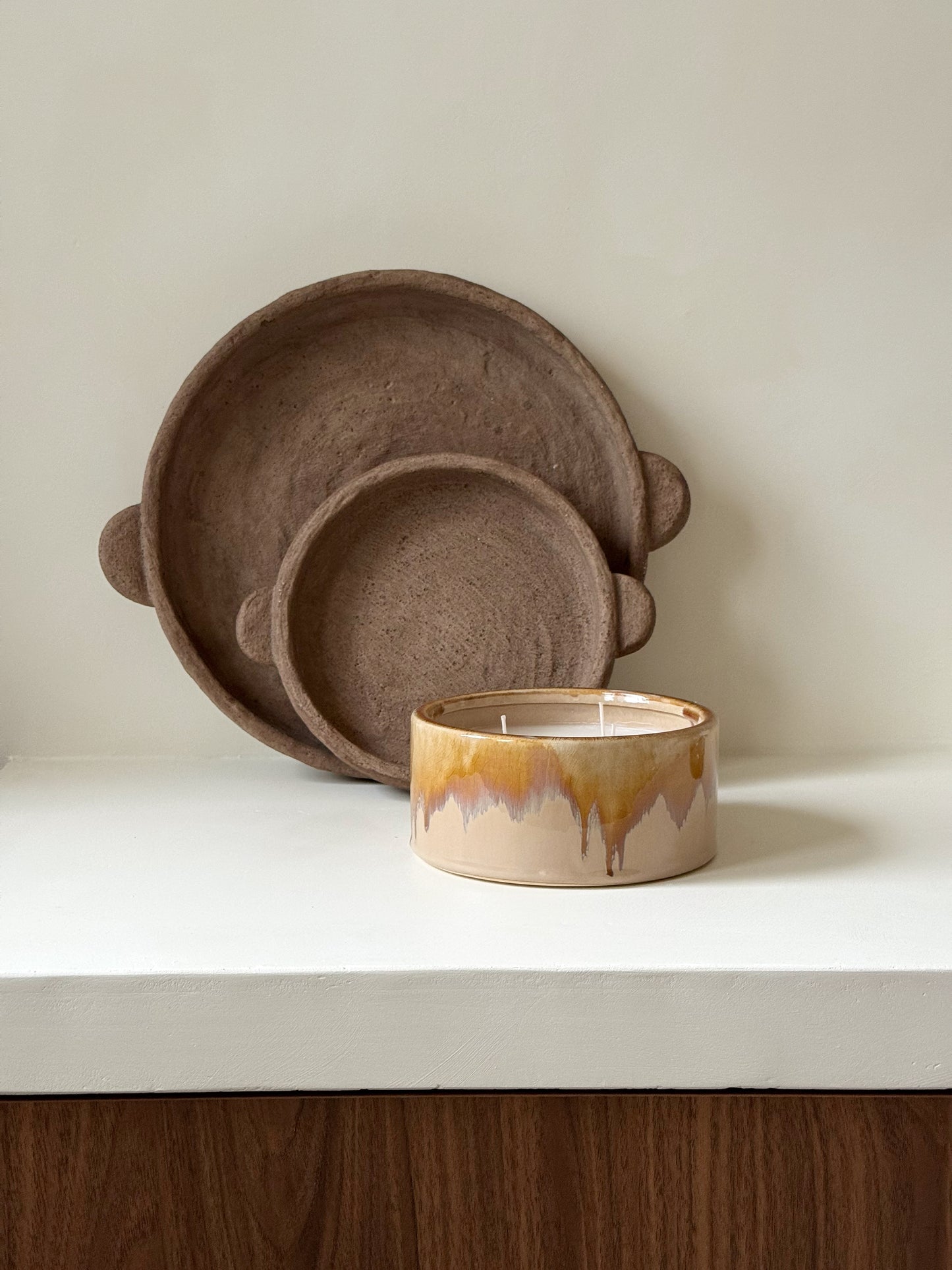 Plateau ciment - MARRON