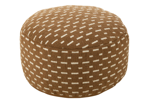 Pouf IN & OUTDOOR, marron