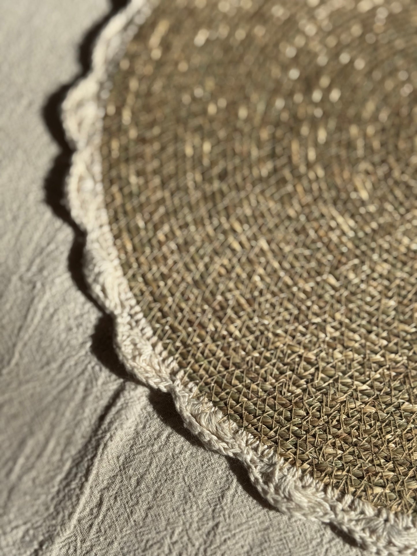 Set de table rond, ALGA
