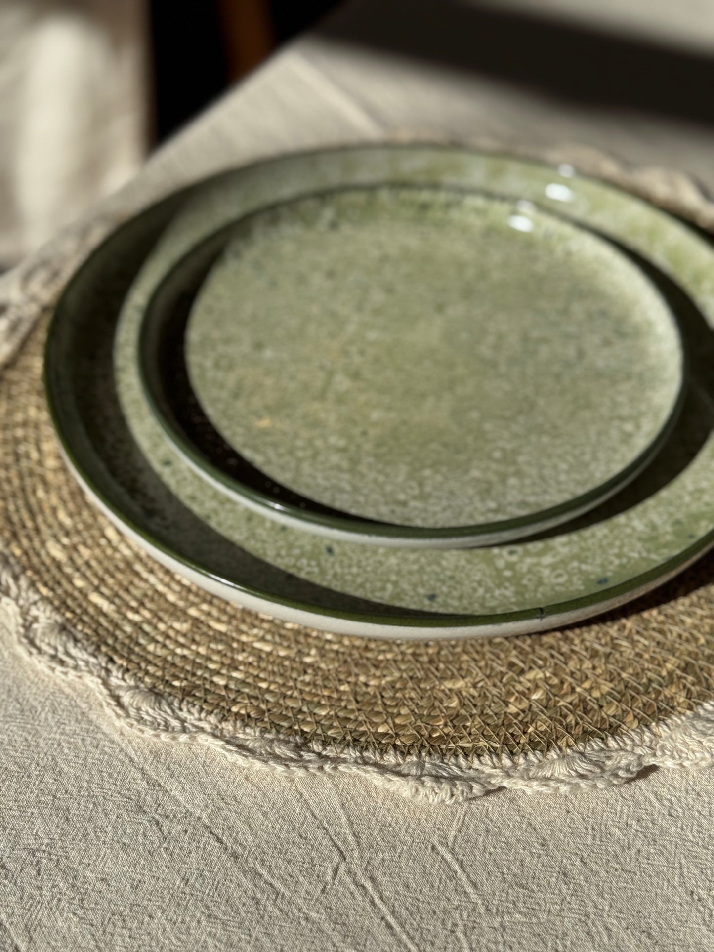 Set de table rond, ALGA