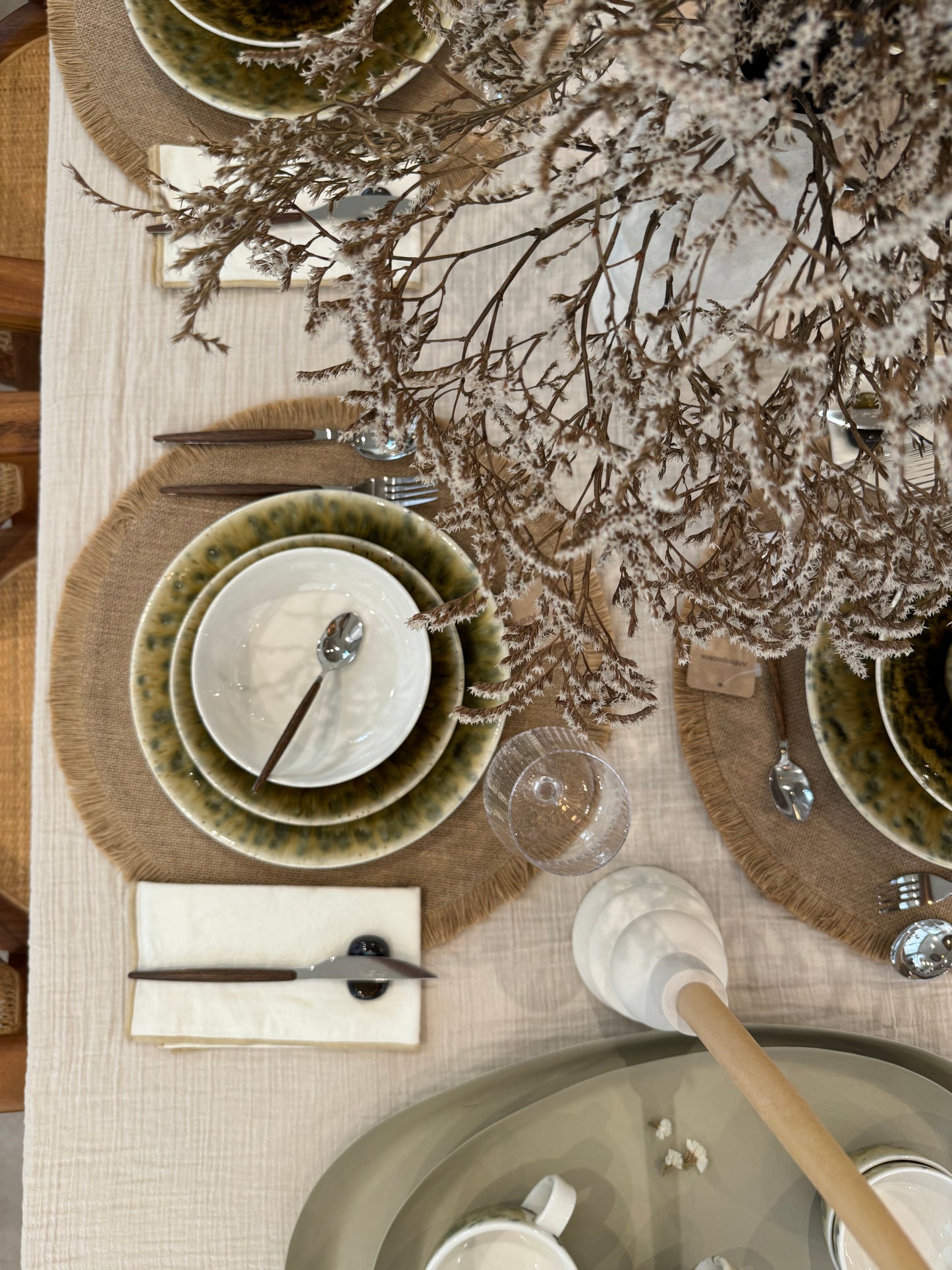 Set de table rond, JUNE
