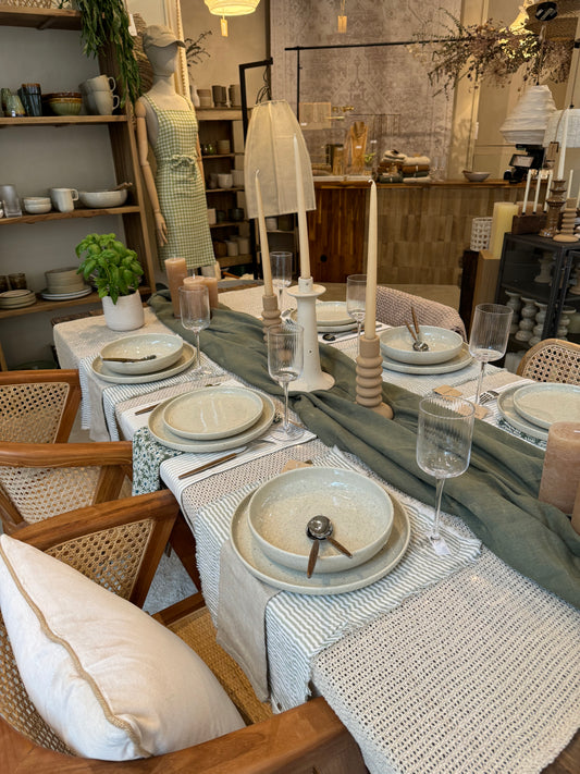 Set de table gaze de coton, LINE