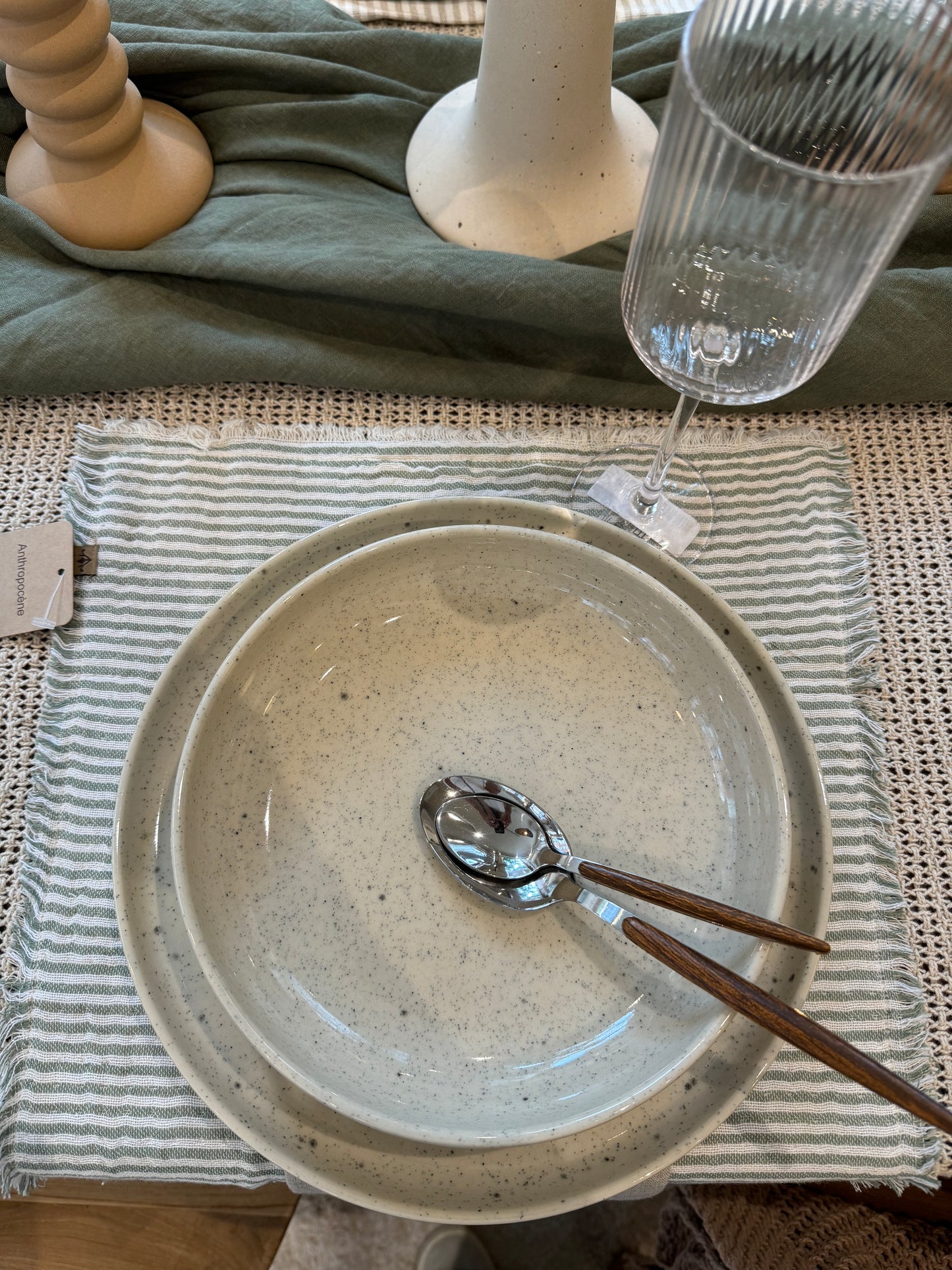 Set de table gaze de coton, LINE