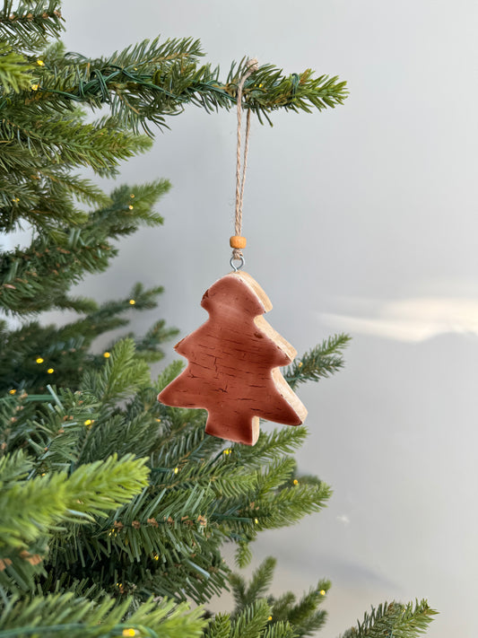 Sapin à suspendre - MARRON