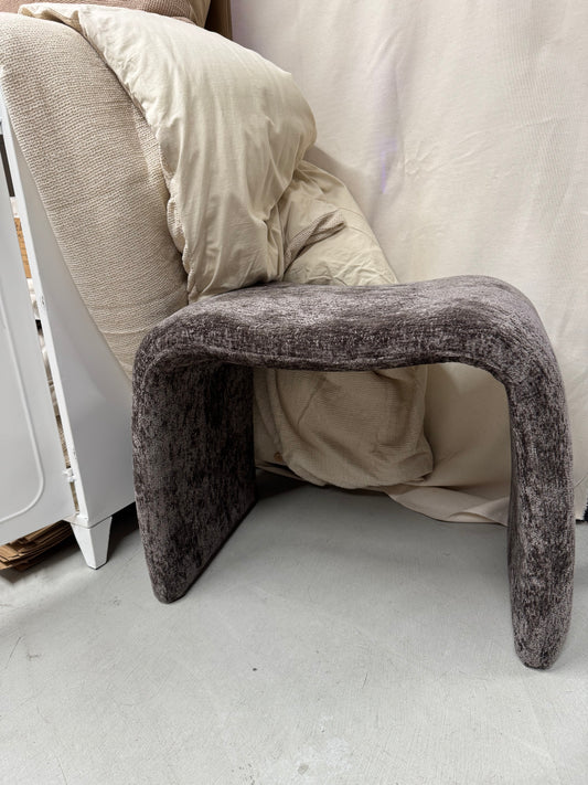 Tabouret WAVE - marron