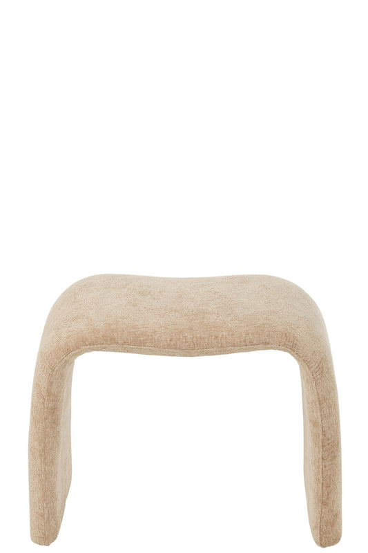 Tabouret beige, WAVE