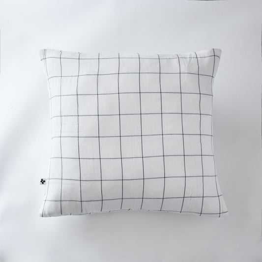 Taie d'oreiller match blanc, GAZE DE COTON