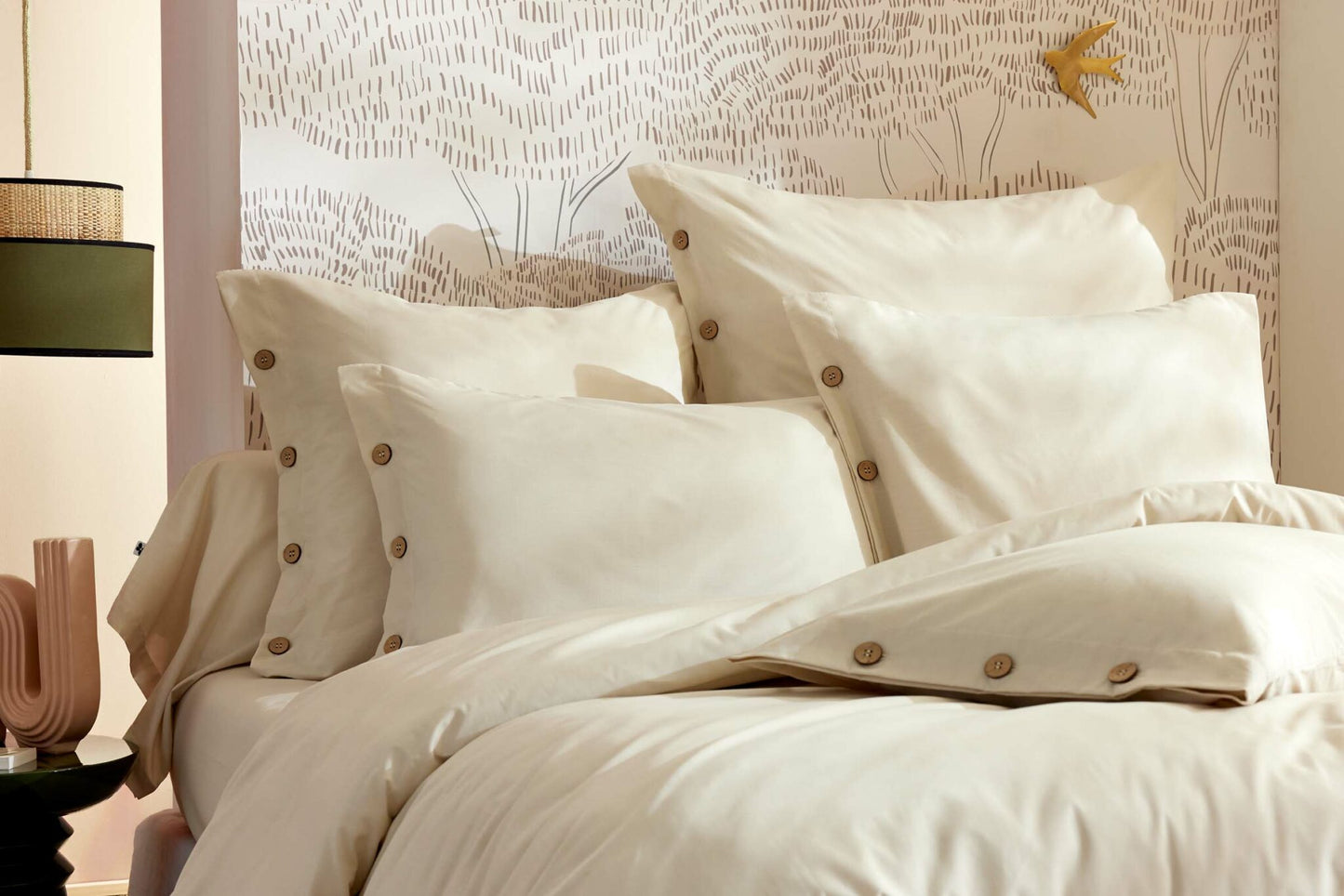 Taie d'oreiller PERCALE - PAMPA