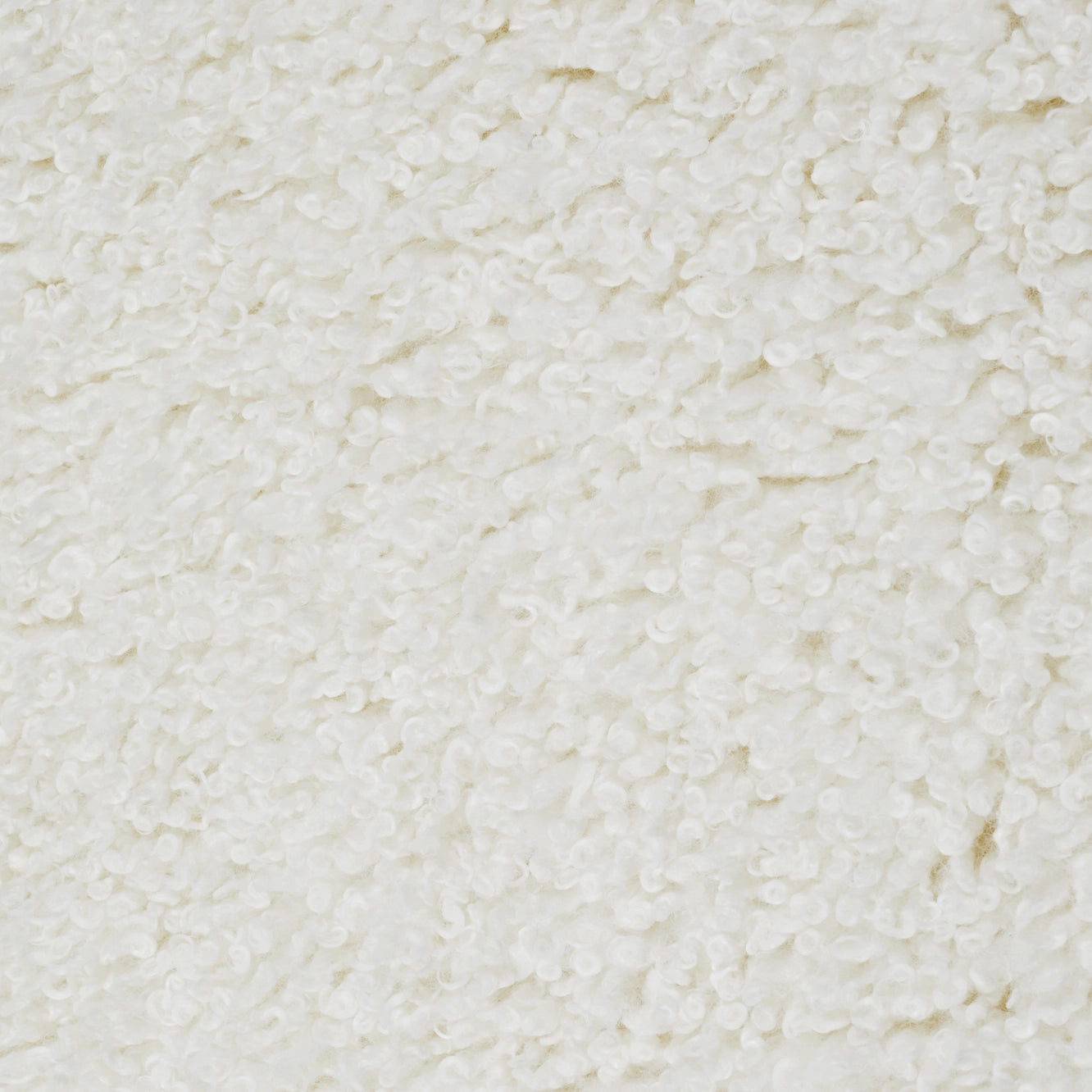 Tapis blanc - WOOLY