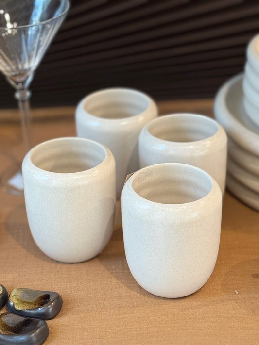 Tasse beige, par 4 ROMI