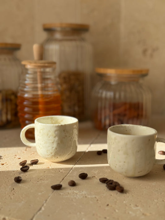 Tasse à moka, BEACH par lot de 2