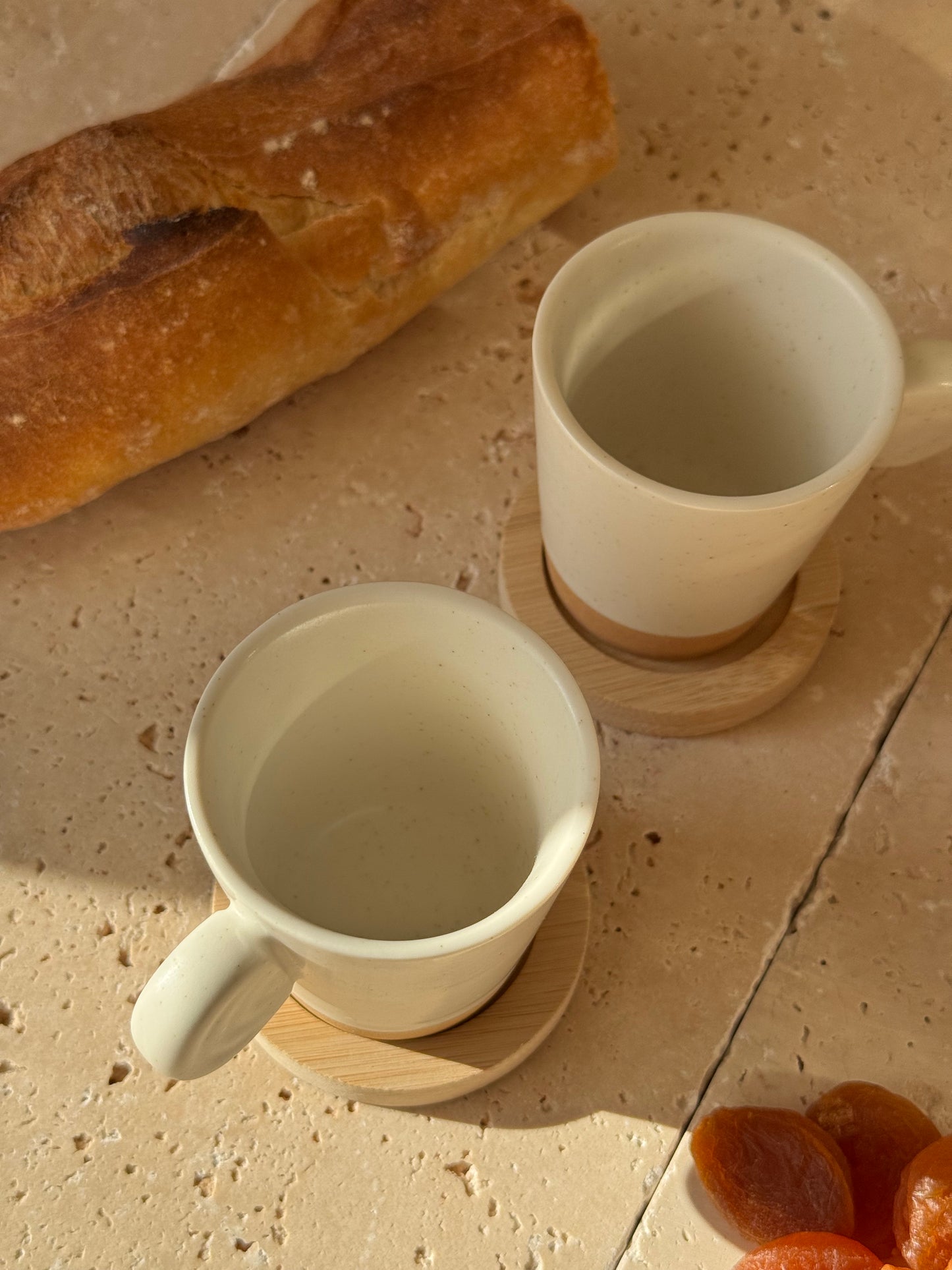 Tasse en céramique, BITERRA lot de 2