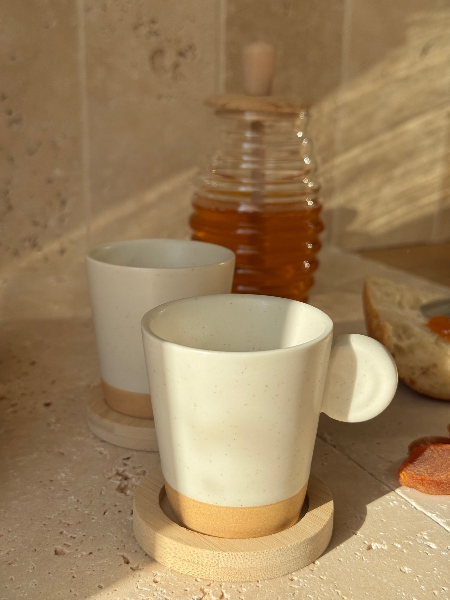 Tasse en céramique, BITERRA lot de 2