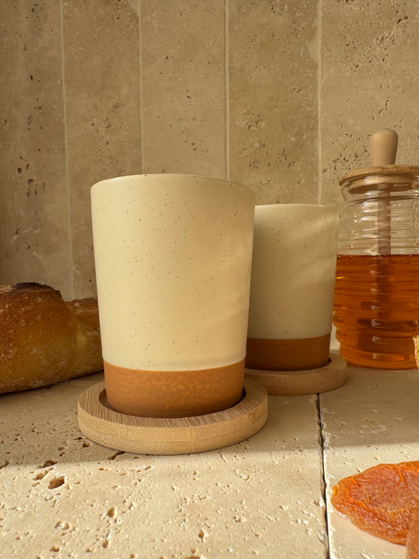 Tasse en céramique, TERRA lot de 2