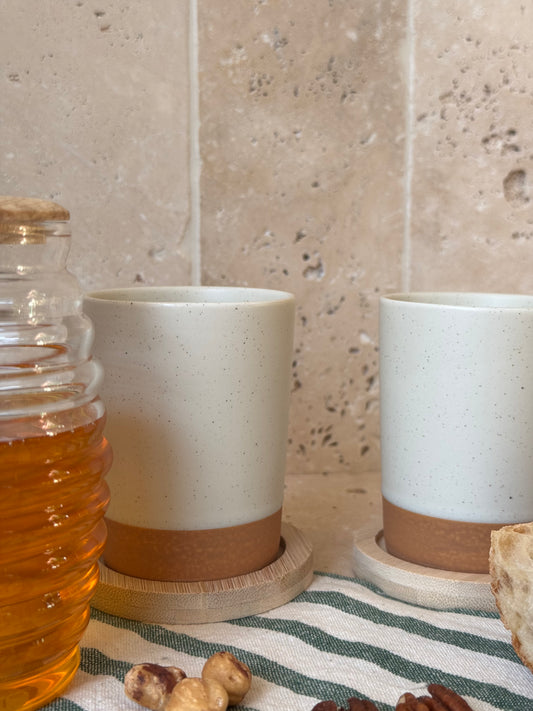Tasse en céramique, TERRA lot de 2