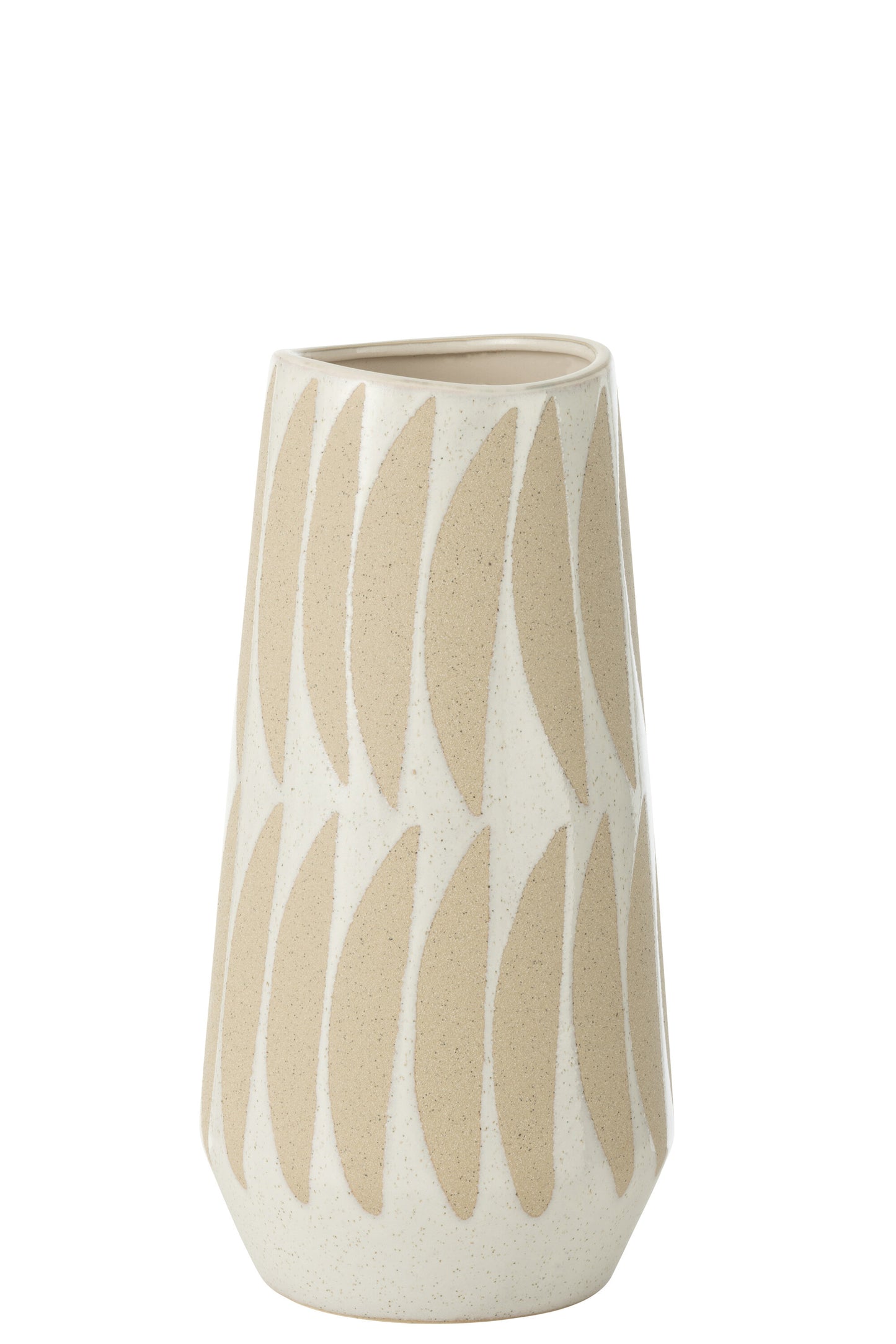 Vase beige, TIRI