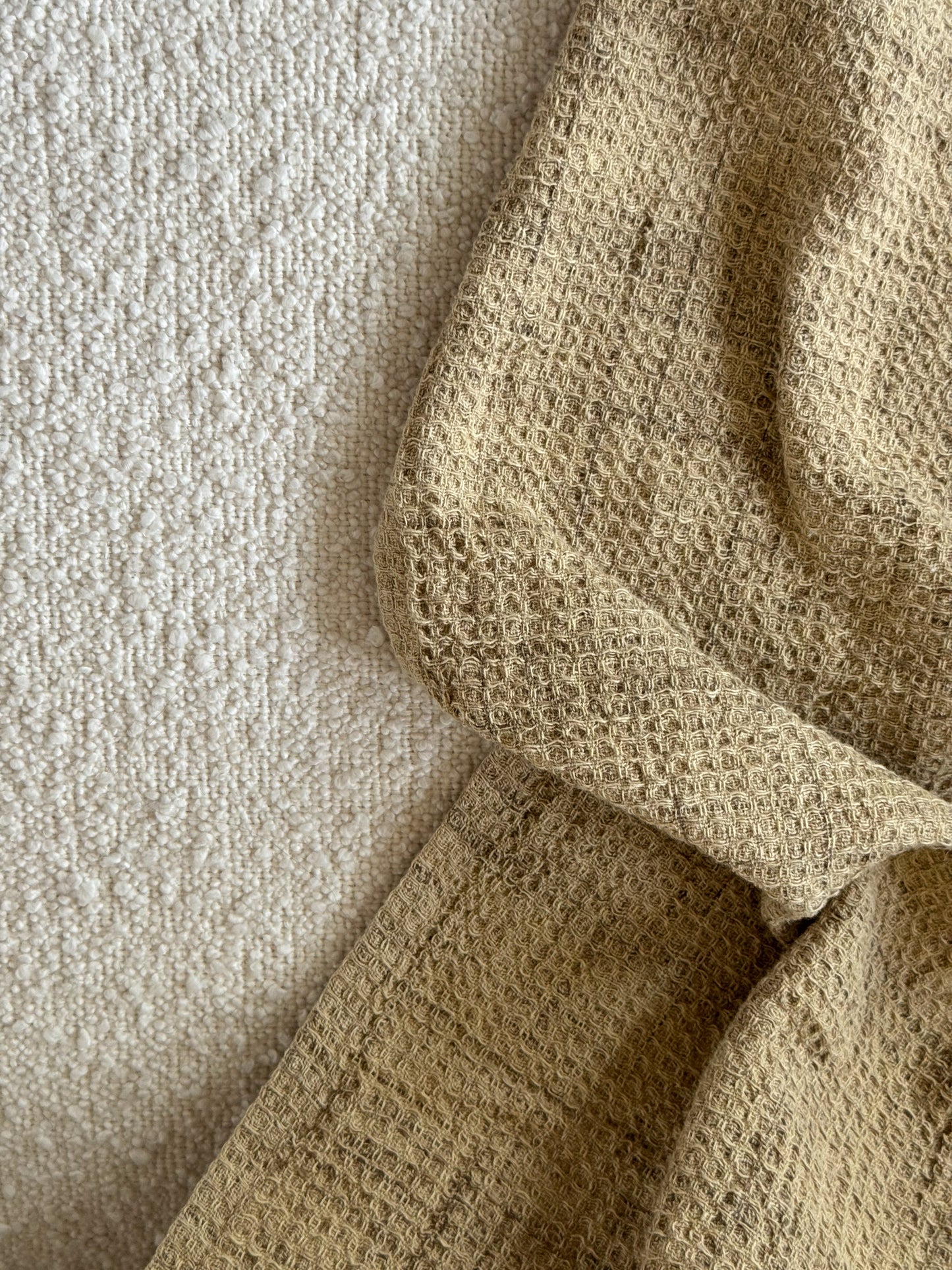 Plaid beige - WAFFLE