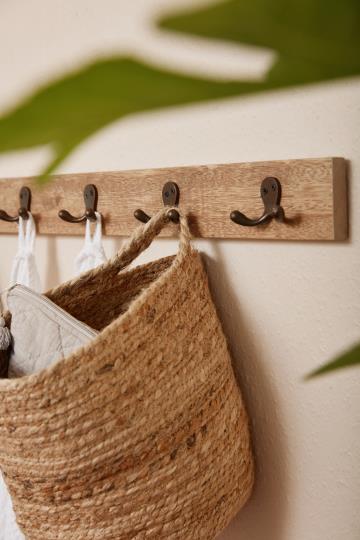 Patère 5 crochets - TECK RECYCLÉ